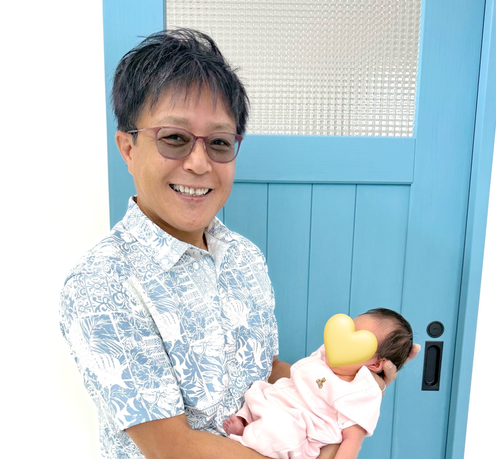 孫と一緒に